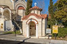 Εκκλησάκι στο ωραιόκαστρο Θεσσαλονίκης στον Ι.Ν. Αγ. Γαλήνης