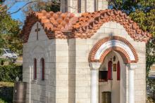 Εκκλησάκι στο ωραιόκαστρο Θεσσαλονίκης στον Ι.Ν. Αγ. Γαλήνης
