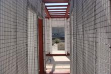 Πέτρινη μονοκατοικία στην Αρέθουσα Θεσσαλονίκης.