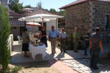 Πέτρινο ιατρείο/εξεταστήριο στο Καρυόφυτο Ξάνθης.