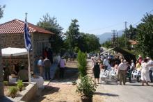 Πέτρινο ιατρείο/εξεταστήριο στο Καρυόφυτο Ξάνθης.