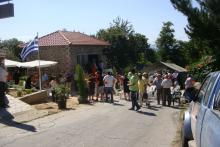 Πέτρινο ιατρείο/εξεταστήριο στο Καρυόφυτο Ξάνθης.