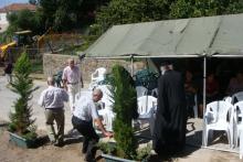 Πέτρινο ιατρείο/εξεταστήριο στο Καρυόφυτο Ξάνθης.