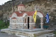 Κατασκευή πετρόχτιστου ναΐσκου στα Λαγινά Θεσσαλονίκης