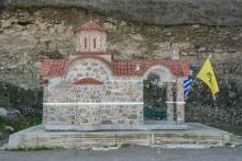 Κατασκευή πετρόχτιστου ναΐσκου στα Λαγινά Θεσσαλονίκης