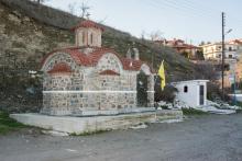 Κατασκευή πετρόχτιστου ναΐσκου στα Λαγινά Θεσσαλονίκης