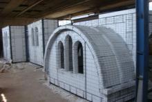 Κατασκευή πέτρινης προκατασκευασμένης εκκλησίας 60μ²