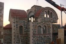 Κατασκευή πέτρινης προκατασκευασμένης εκκλησίας 60μ²