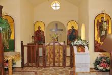 Εκκλησία στο Σουφλί Εύρου, κατασκευασμένη από την Batzolis Θυρεός Stone