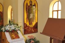 Εκκλησία στο Σουφλί Εύρου, κατασκευασμένη από την Batzolis Θυρεός Stone