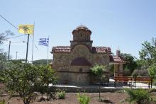 Κατασκεύη εκκλησίας στο Λαύριο από την Batzolis Θυρεός Stone. 